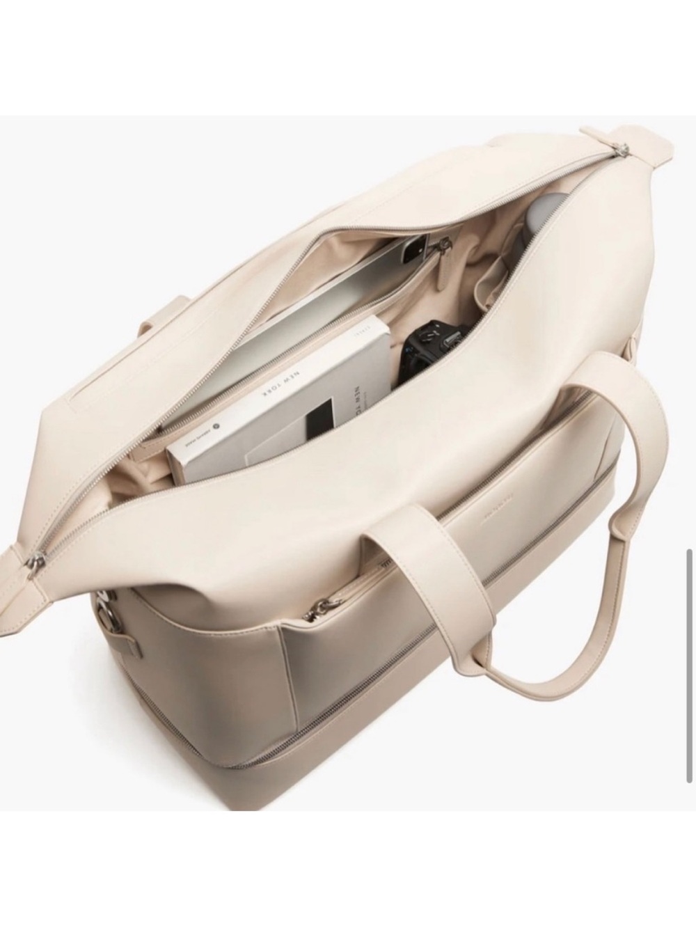 Monos Metro Weekender in Ivory - Picture 5 of 10